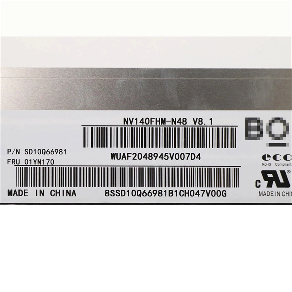 NV140FHM-N48 14.0 "ディスプレイ1920 * 1080 LCDパネルLED 30ピンEDPラップトップ画面の交換