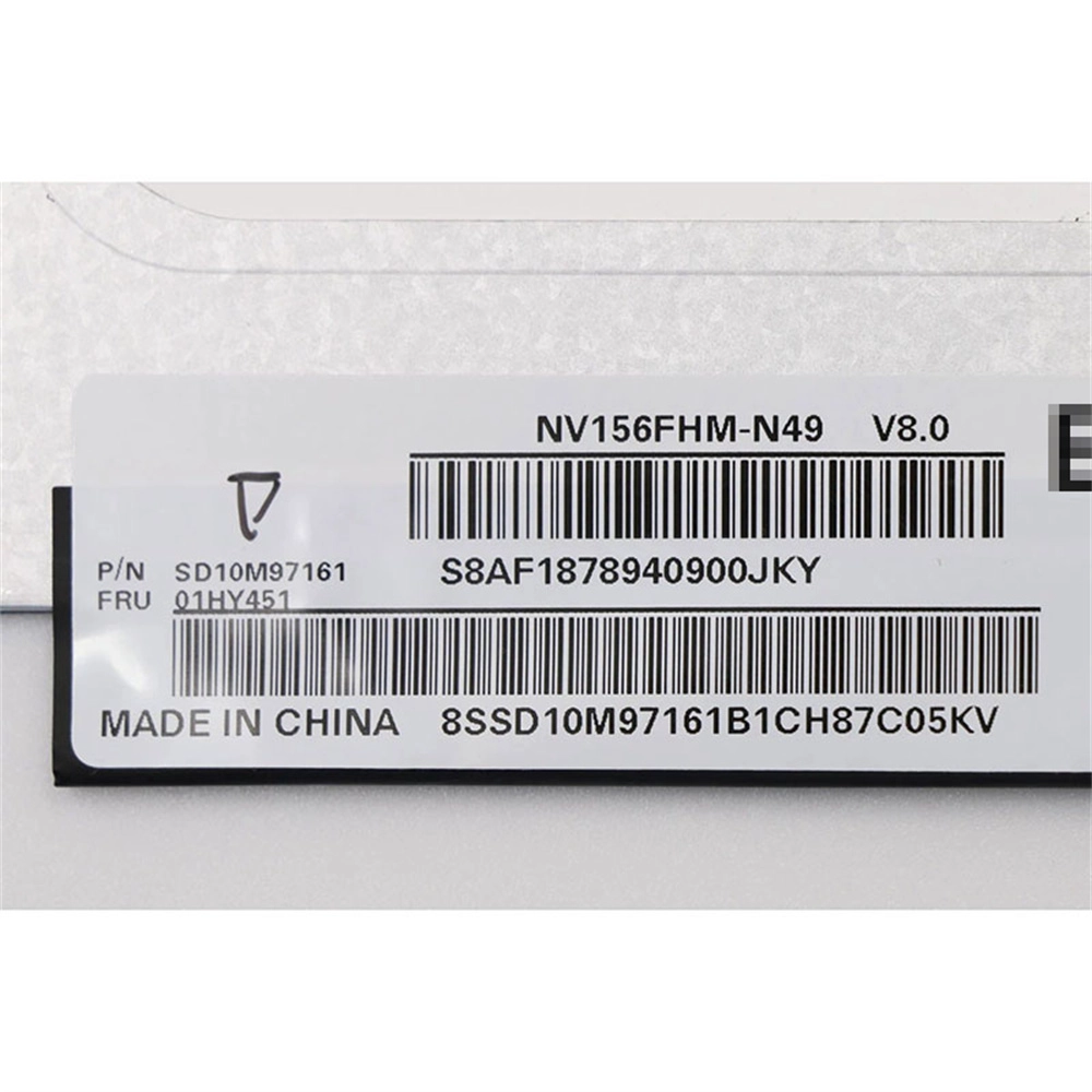 NV156FHM-N49 Laptop LCD Screen NV156FHM-N47 For Lenovo ThinkPad T570 T580 E580 E585 E590 E595
