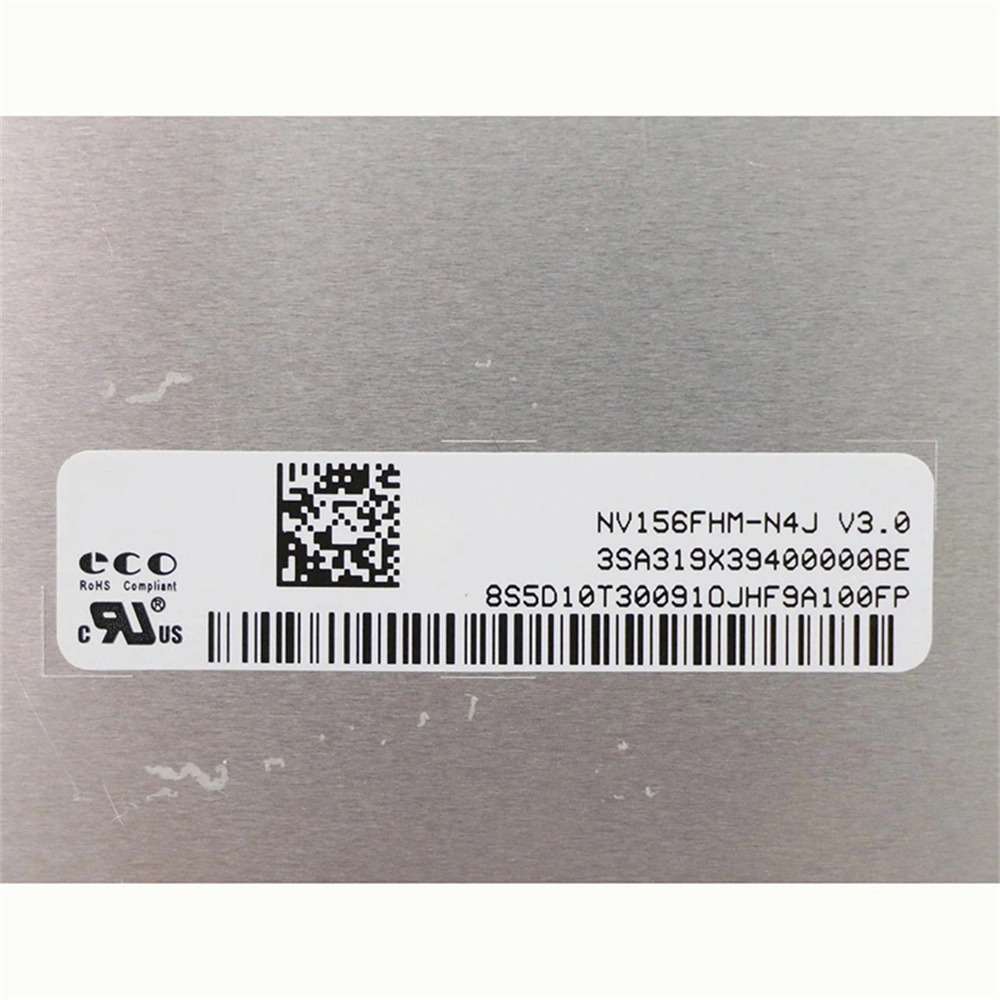 NV156FHM-N4J 15.6 "1920 * 1080 FHD LENOVO Saver Y7000P 노트북 화면을위한 LCD 화면 디스플레이