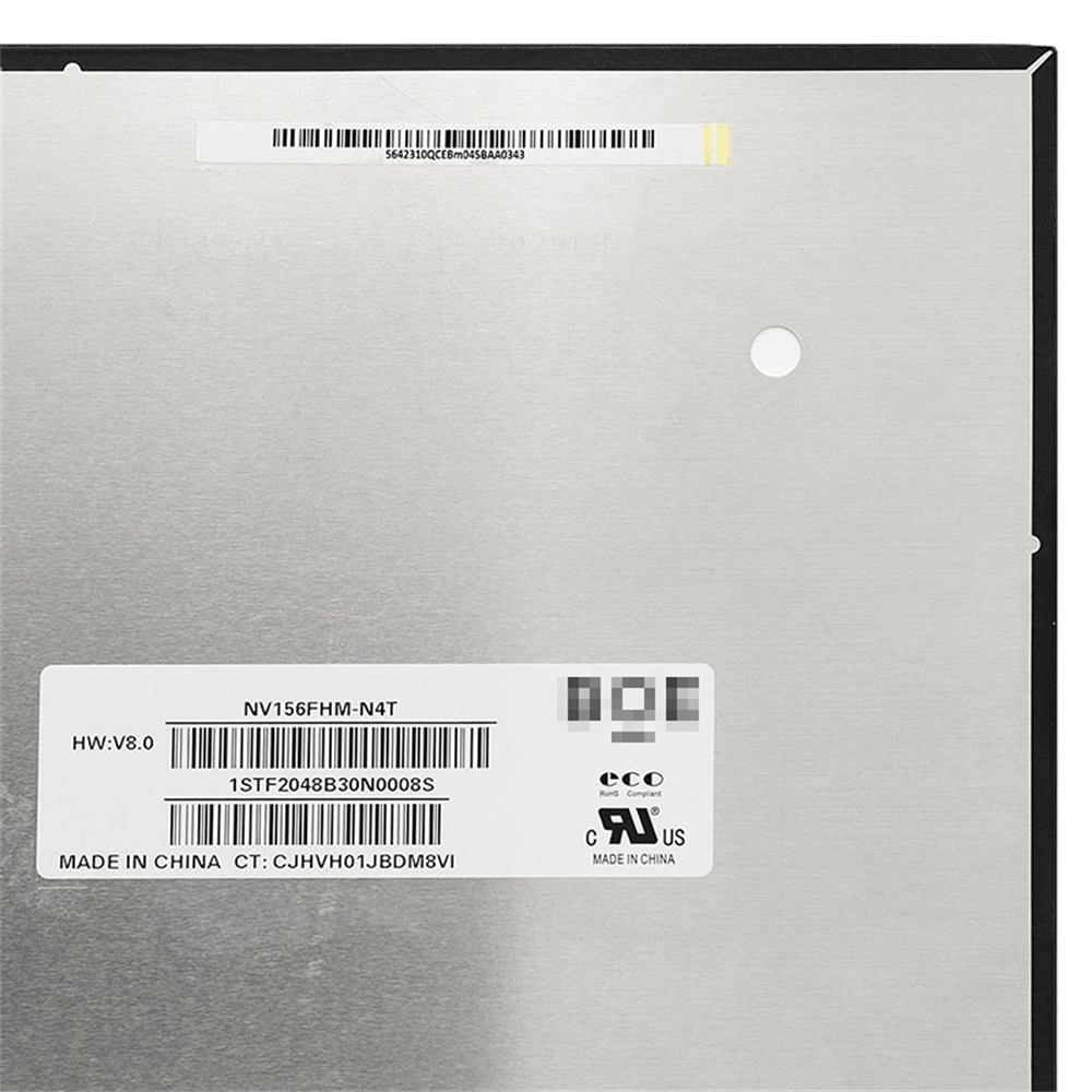 NV156FHM-N4T 15.6 "Laptop LCD Screen NV156FHM-N4H B156HAN09.1 N156HCA-E5A E5B FHD 1920 * 1080