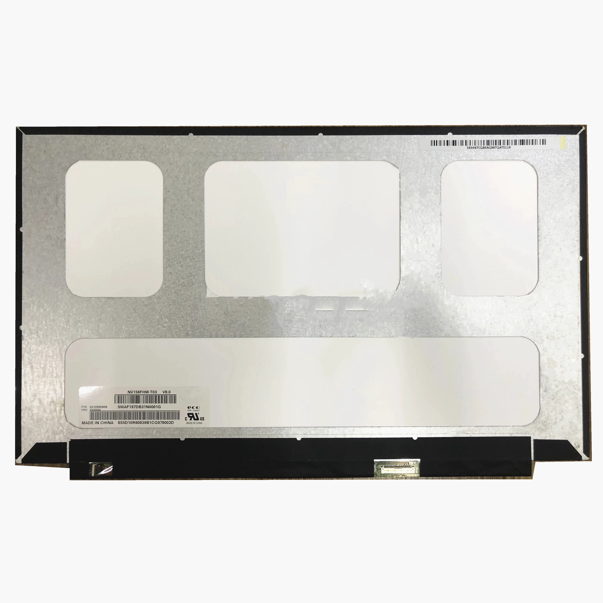 NV156FHM-T03 NV156FHM T03 40ピン15.6 ''ノートパソコンLCDディスプレイタッチスクリーン