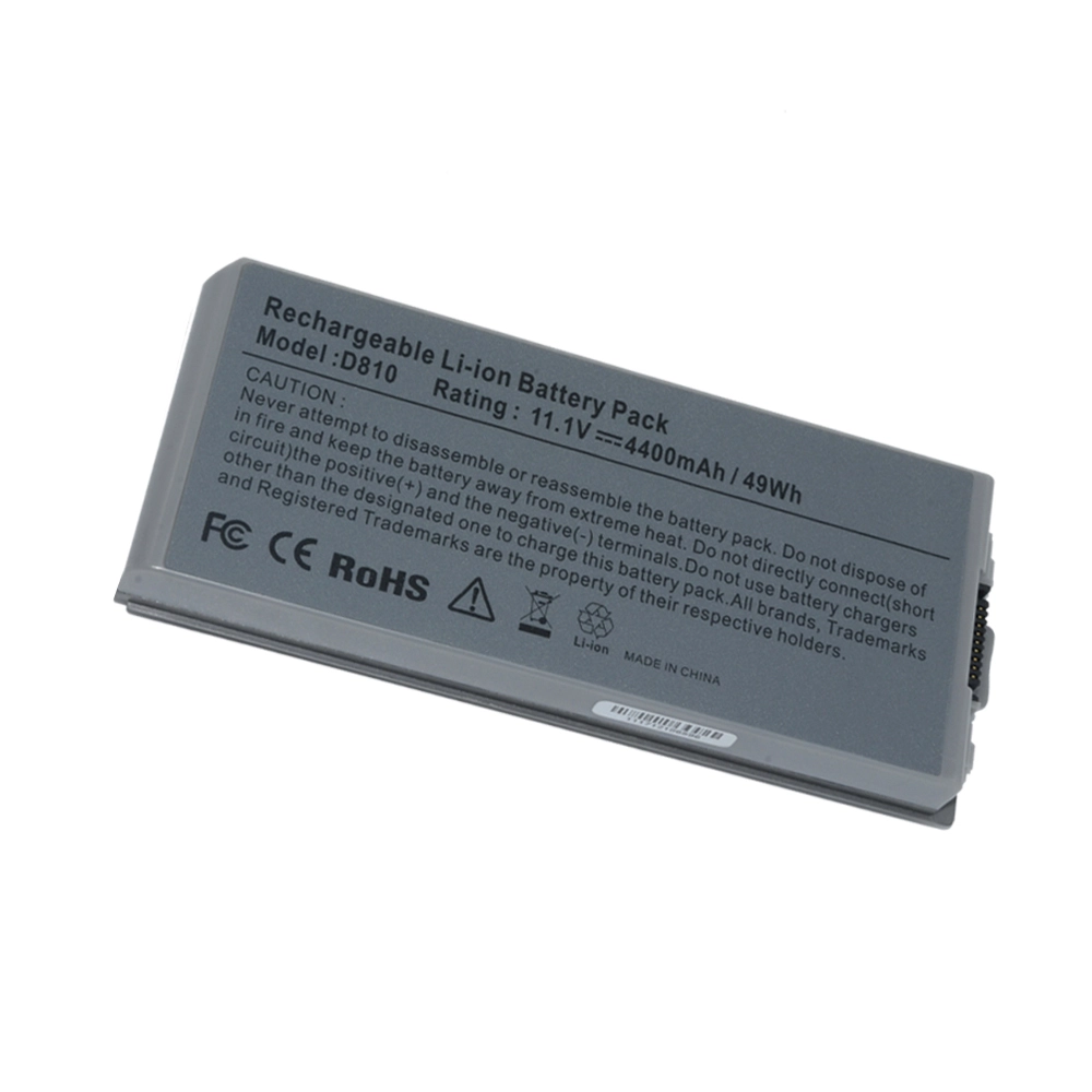 NOUVELLE 6 cellules pour la batterie d'ordinateur portable Dell Latitude D810 Dell Latitude 310-5351 312-0279 C5331 C5340 D5505 D5540 F5608 G5226 Y4367