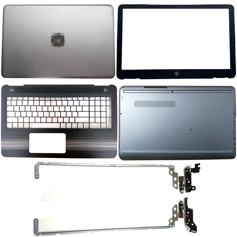 Nouveau pour HP Pavilion 15-AU035TX 15-AW 15-AL 15-AU TPN-Q172 Q175 Couvercle arrière de l'écran LCD / lunette avant / Charnières / Paume / Bas