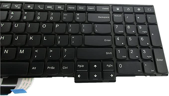 Novo Teclado para laptop para IBM Lenovo E531 W540 W541 W550 W550S T540 T540P T550 Series Fit P / N 0C45254 04Y2465 Black US Layout