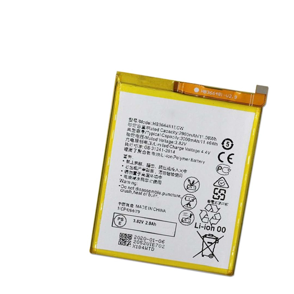 Huawei Y5 2018 배터리 교체 3000mAh HB366481ECW에 대한 새로운 휴대 전화 배터리