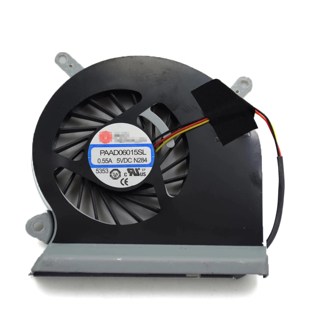 New PAAD06015SL 0.55A 5VDC 3 pin A166 N284 Laptop CPU Cooler Fan For MSI GE60 16GA 16GC Series Notebook CPU Cooling Fans
