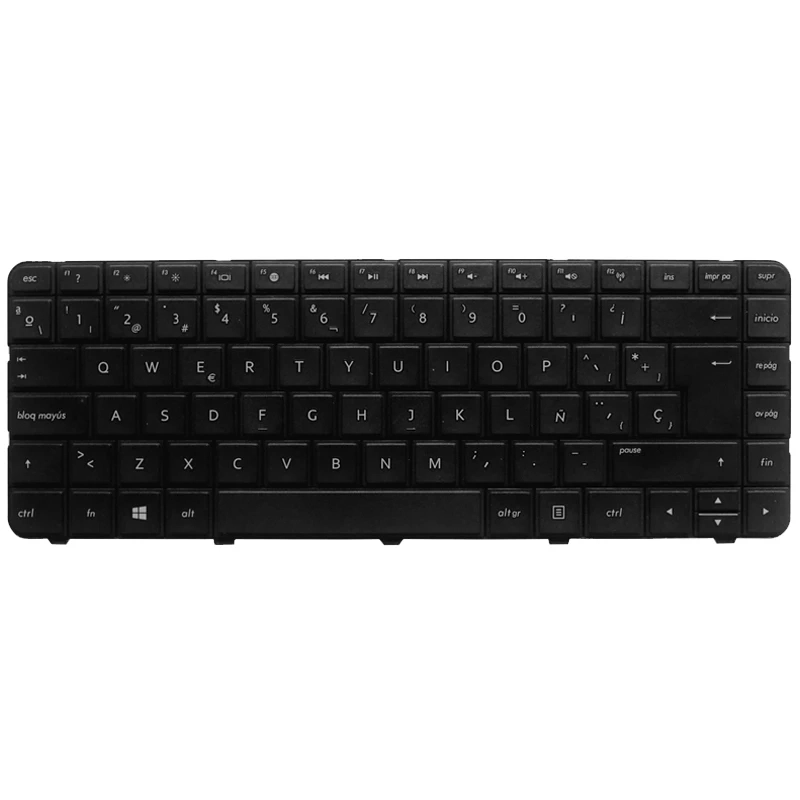 New SP Teclado do laptop para HP Pavilion G43 G43 G4-1000 G6 G6S G6T G6X G6-1000 CQ43 CQ43-100 CQ57 G57 430 630 Preto Espanhol