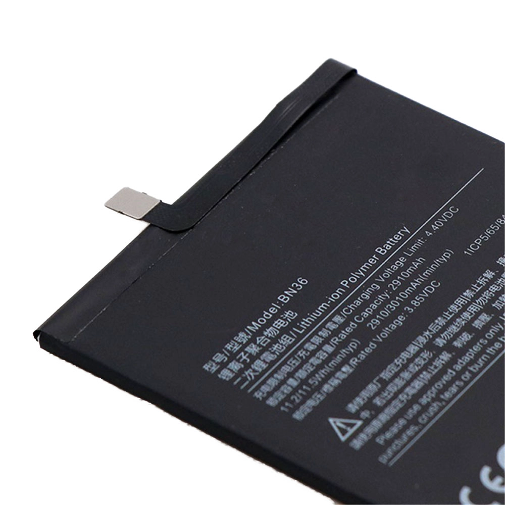 Factory Price Wholesale 3010Mah Bn36 Mobile Phone Battery For Xiaomi Mi 6X Mi A2