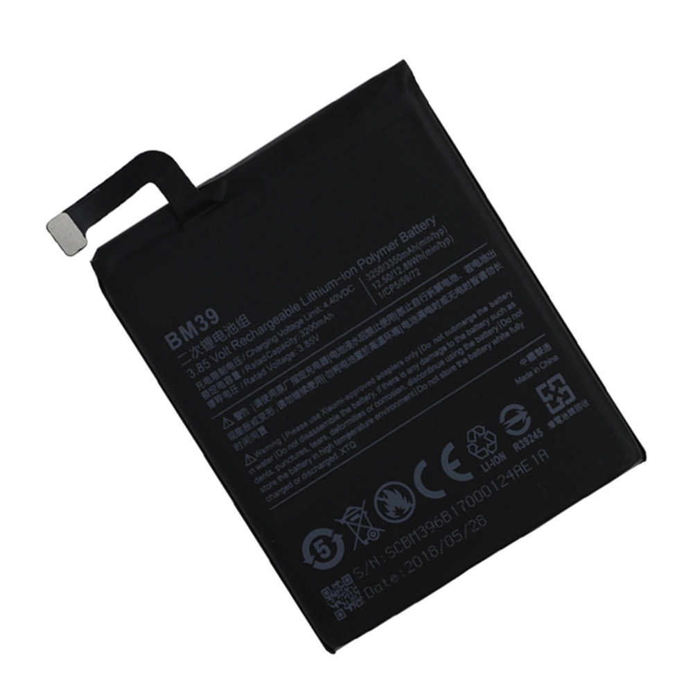 Factory Price Wholesale 3250Mah Bm39 Mobile Phone Battery For Xiaomi Mi 6