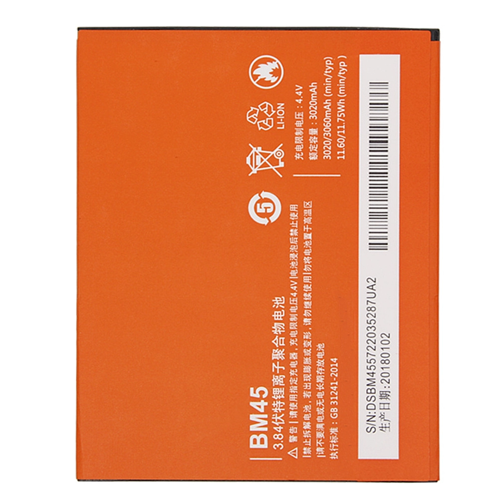 新しい卸売工場価格3020mah BM45 Xiaomi Redmi 2Sのための携帯電話のバッテリー