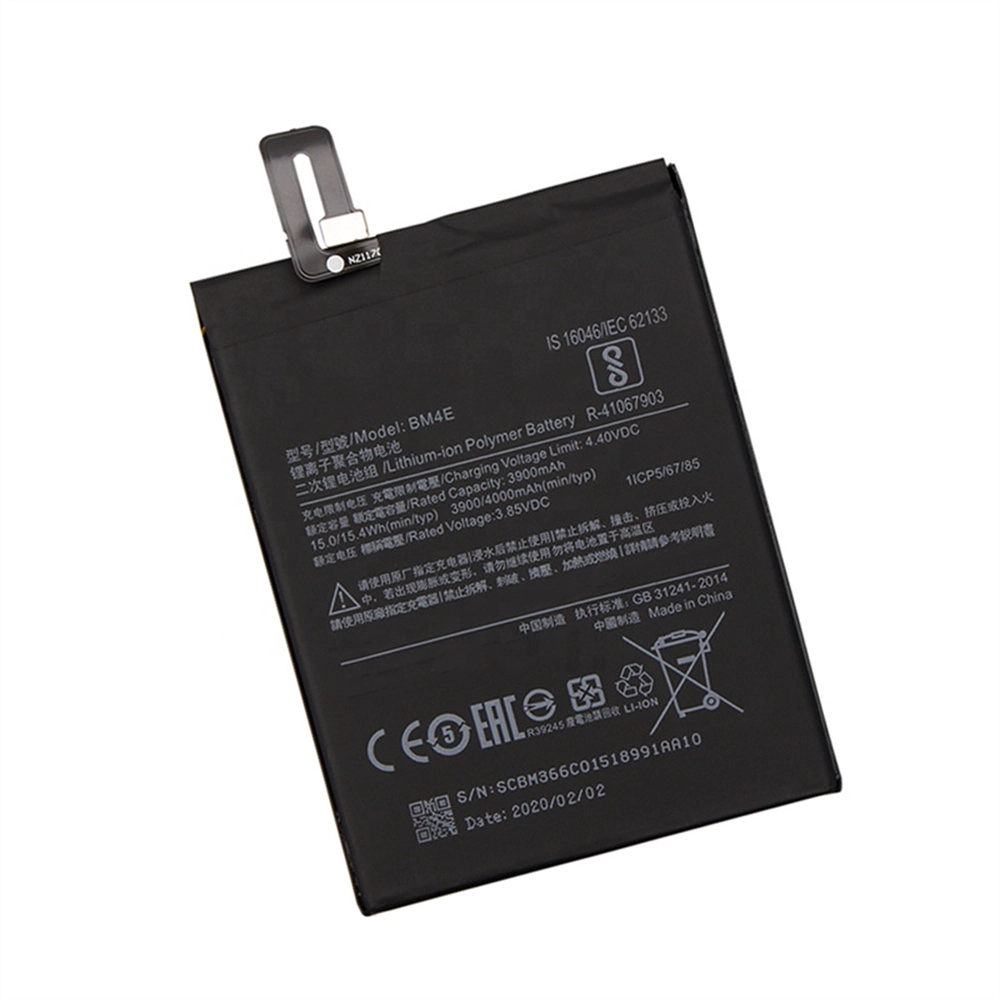 새로운 도매 공장 가격 4000mAh BM4E Xiaomi Poco F1에 대 한 휴대 전화 배터리