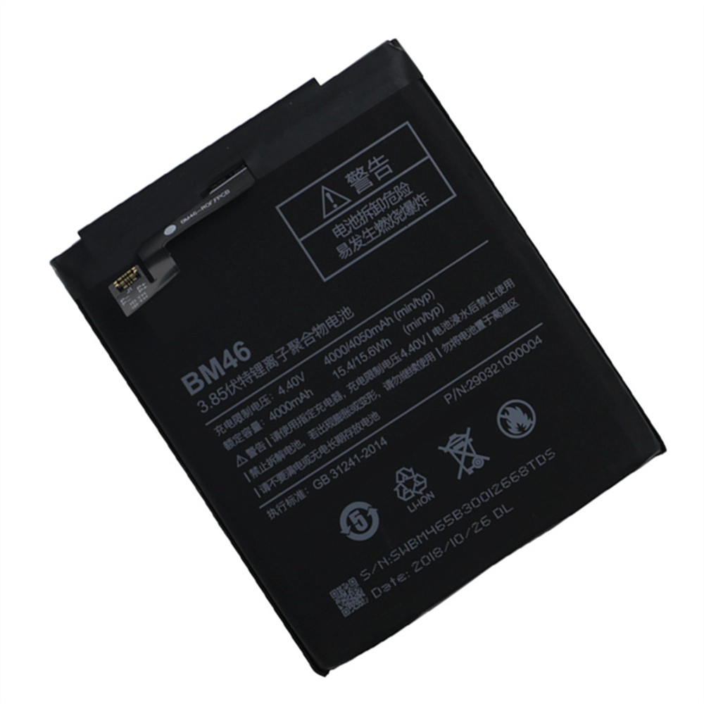 جديد الجملة سعر المصنع 4050mAh BM46 بطارية الهاتف المحمول ل xiaomi redmi ملاحظة 3