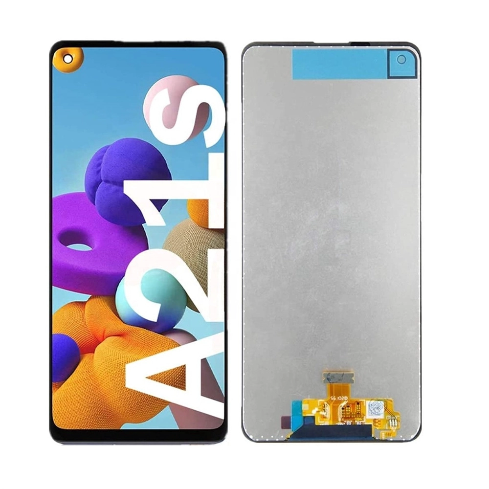 OEM TFT Yedek Samsung A21S LCD Cep Telefonu Tamir Parçaları Için Dokunmatik Ekran LCD Ekran Meclisi