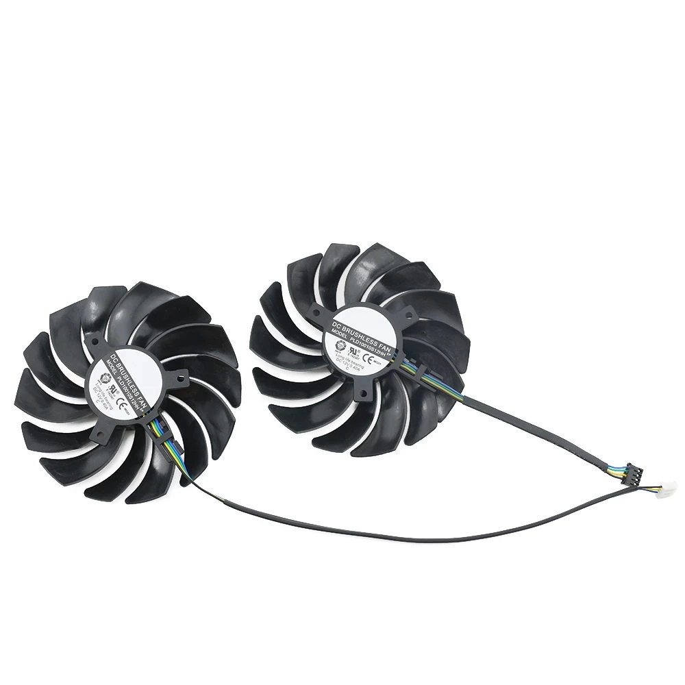 PLD10010S12HH DC12V 0.40A 4PIN PARA MSI RX470 480 570 570 GTX1080TI 1080 1070 1060 Tarjeta de Gaming Graphics Cooler Fan PLD10010B