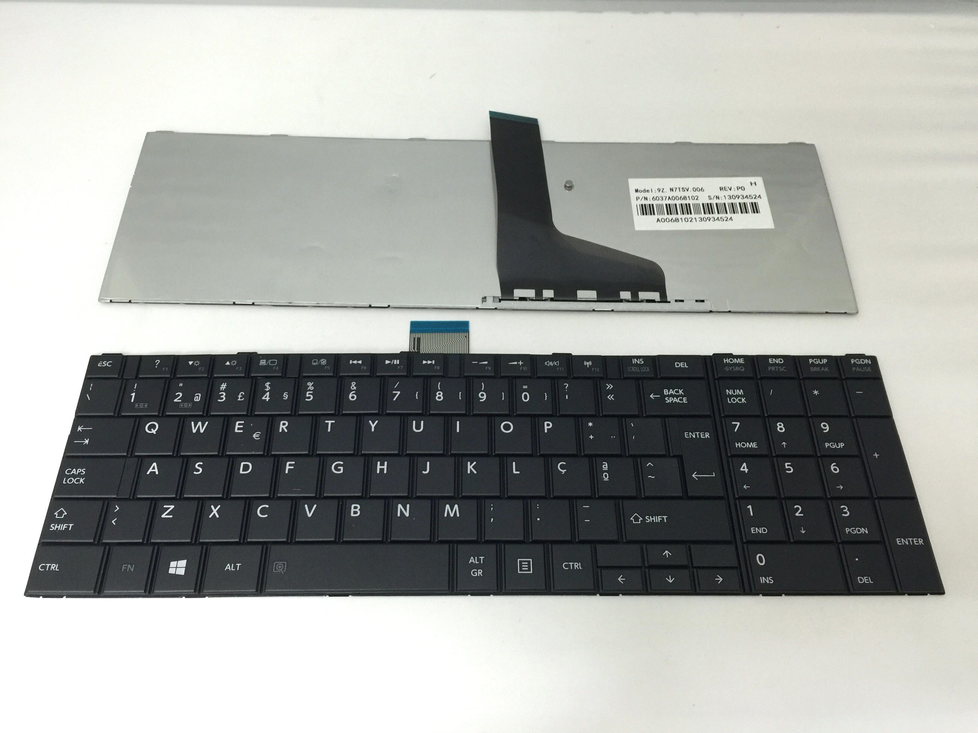 PO Laptop Keyboard for TOSHIBA C850
