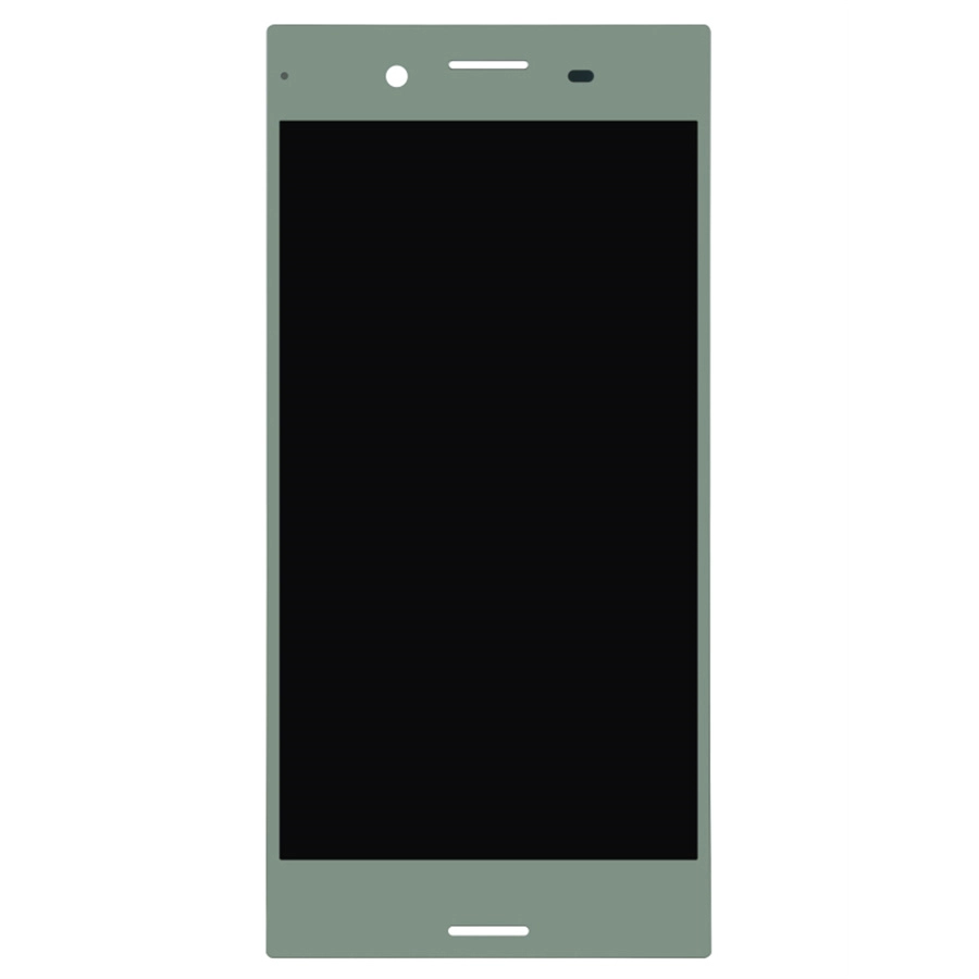 Telefon LCD Dokunmatik Ekran Digitizer Meclisi Sony Xperia XZ Premium G8142 G814 LCD Yeşil