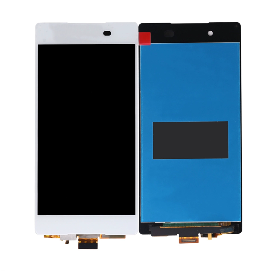 Calidad LCD Pantalla táctil Digitalizador Montaje de teléfono celular para Sony Z3 Z4 Pantalla LCD Blanco