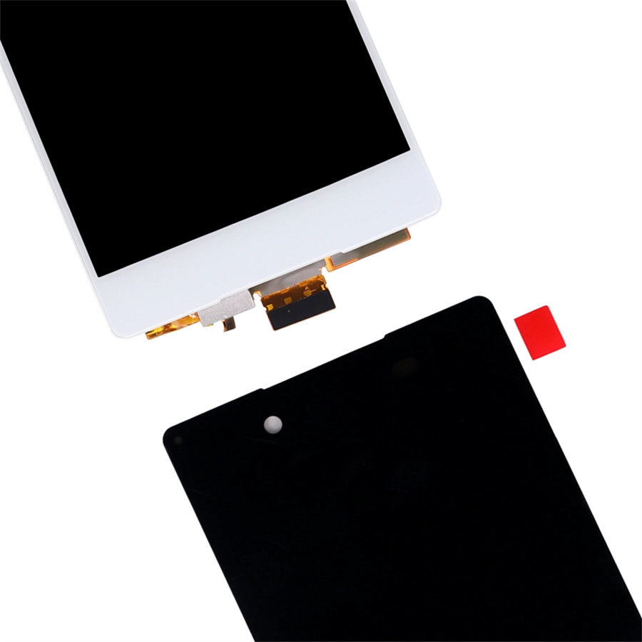 Calidad LCD Pantalla táctil Digitalizador Montaje de teléfono celular para Sony Z3 Z4 Pantalla LCD Blanco