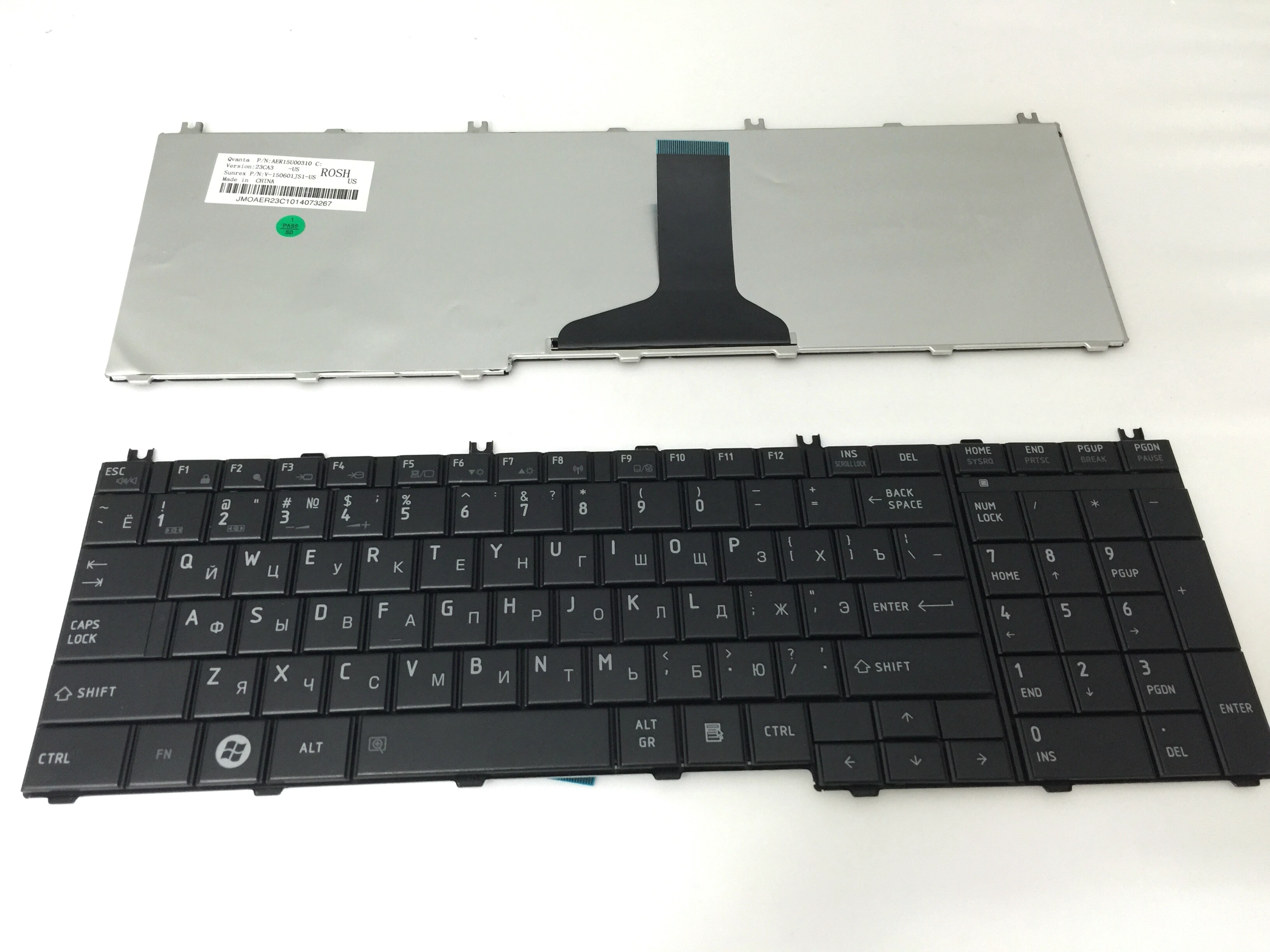 RU Laptop Keyboard for TOSHIBA C660