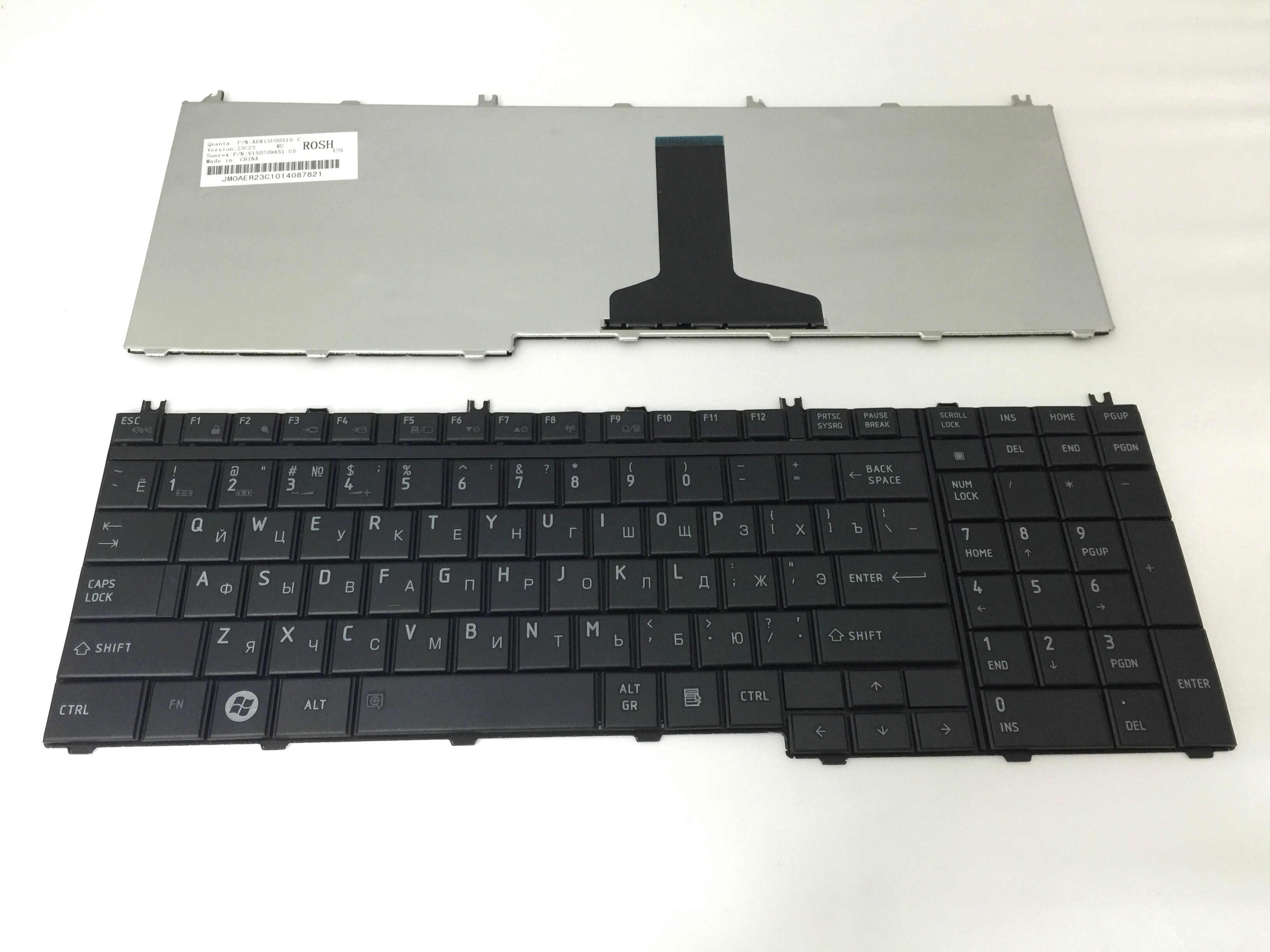 RU Laptop Keyboard for TOSHIBA P300