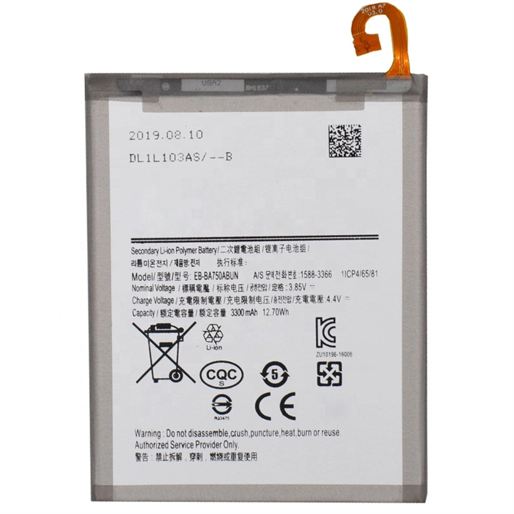 Replacement Battery Eb-Ba750Abu For Samsung Galaxy 2018 Version A7 A730X A750F A10 3300Mah