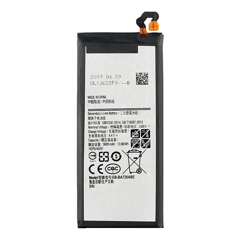Ersatz EB-BA720ABE 3600mAh Li-Ion-Batterie für Samsung Galaxy A7 2017 A720 Telefonbatterie