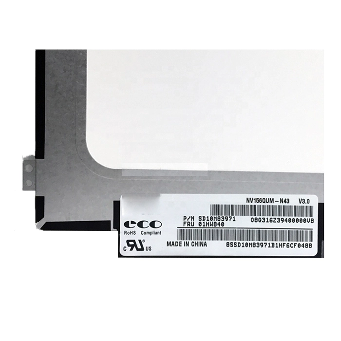 استبدال شاشة LCD محمول NV156QUM-N43 15.6 "3840 * 2160 EDP 40 دبابيس IPS شاشة LED