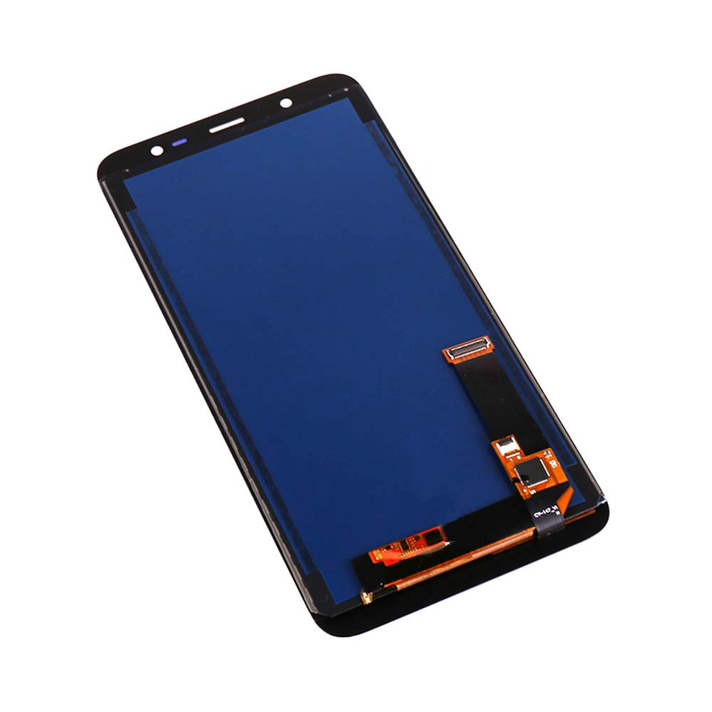 استبدال الهاتف المحمول شاشة LCD تعمل باللمس محول الأرقام الجمعية لسامسونج غالاكسي J8 LCD 6.0 "أسود OEM TFT