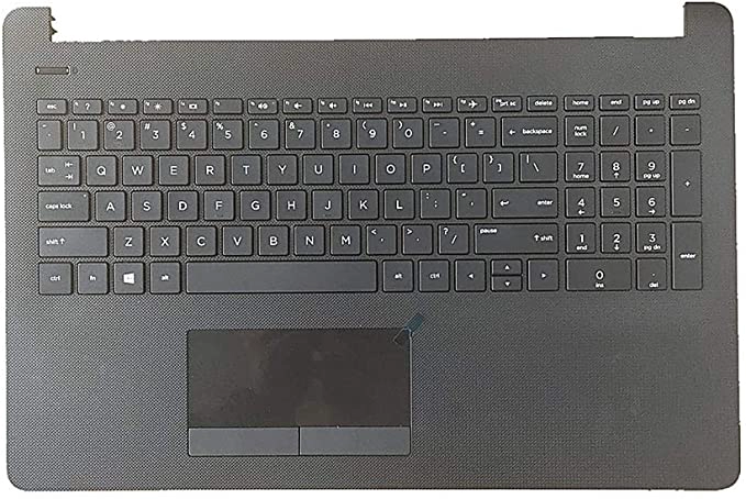 استبدال ل HP 15T-BR000 15T-BS 15Z-BS 15-BS 15-BS 15G-BR 15G-BX 15-BS020WM Laptop Case Palmrest لوحة مفاتيح لوحة مفاتيح TouchPad الجزء 925008-001 AP204000E00