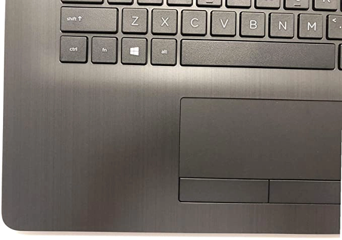 Ersatz für HP Pavilion17by 17-by 17ca 17-ca 17Q-CS-Laptop-Großbuchstaben Palmrest-Touchpad mit Tastatur-Montage-Teil L22750-001 6070B1308103 grau