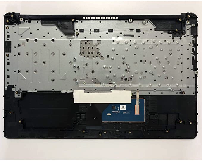 Ersatz für HP Pavilion17by 17-by 17ca 17-ca 17Q-CS-Laptop-Großbuchstaben Palmrest-Touchpad mit Tastatur-Montage-Teil L22750-001 6070B1308103 grau