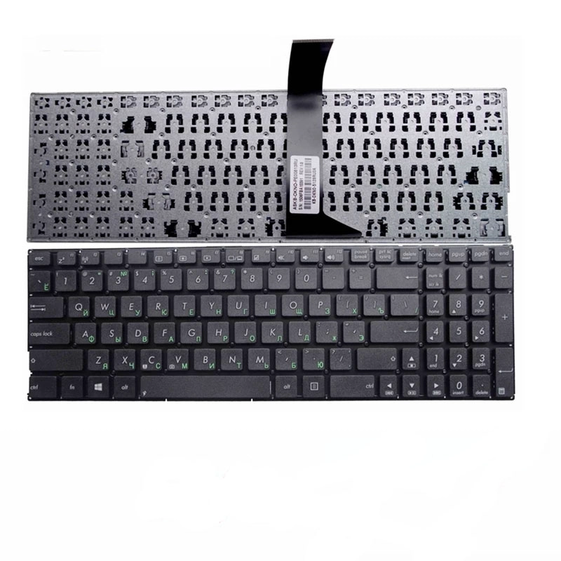 Russian Laptop Keyboard for ASUS X550C X550CA X550CC X550CL X550VC X550ZE X501 X501A X501U X501EI X501XE X501XI X550J RU Black
