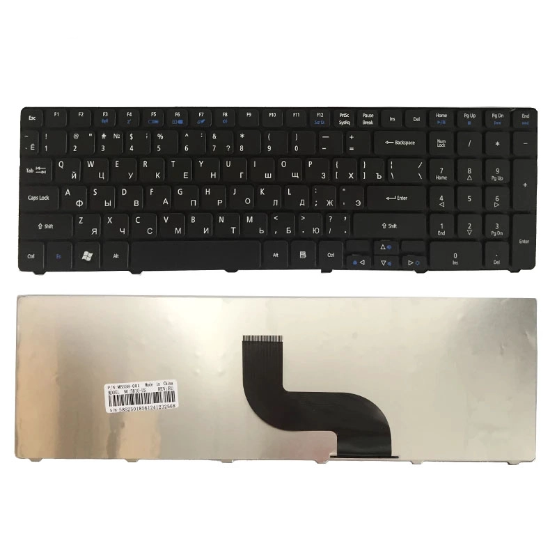 Russian keyboard for Acer eMachine E440 E640 E640G E642 E642G E730G E730Z E730ZG E732G E732Z E529 E729 G443 G460 G460G Laptop RU