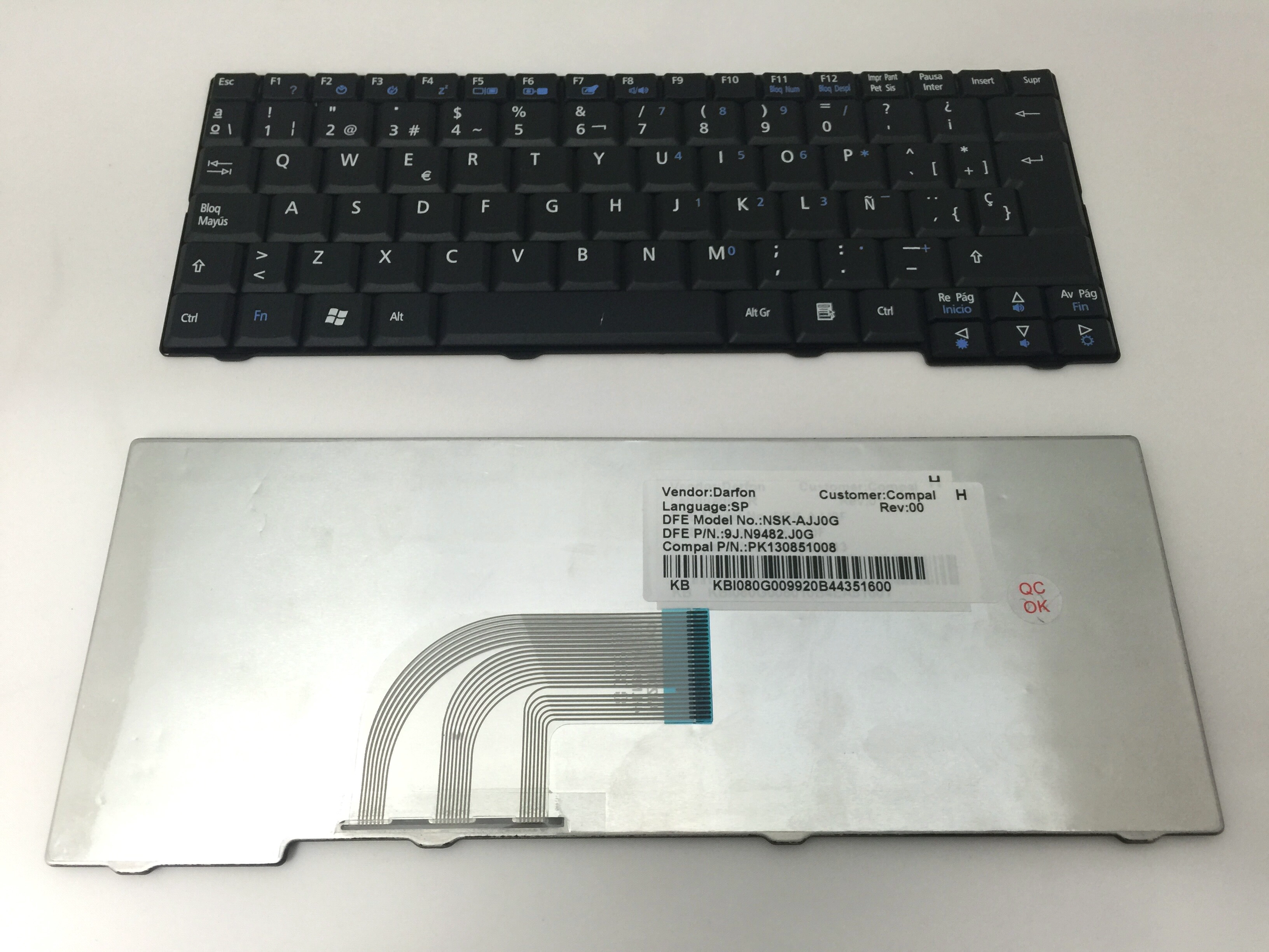 SP Laptop Keyboard FOR Acer A110