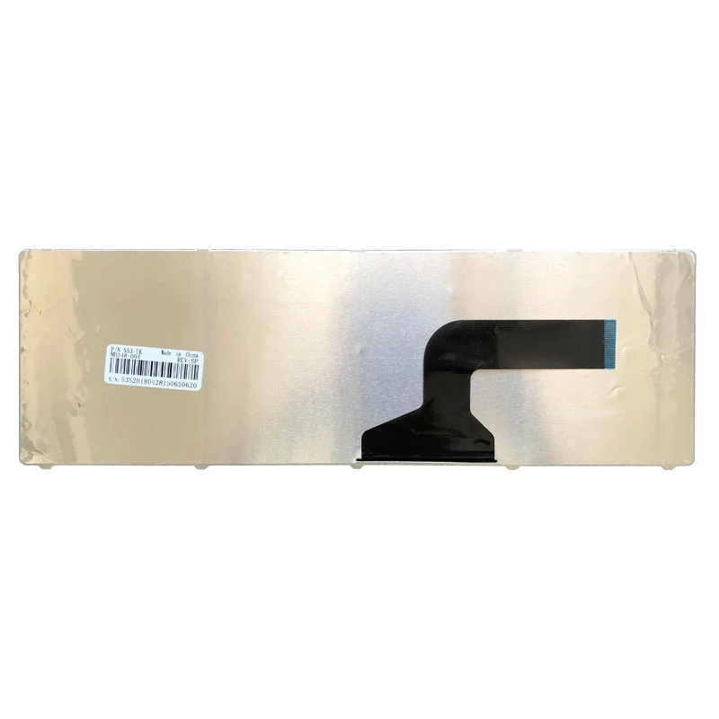 Teclado de laptop espanhol para asus x53 x54h k53 a53 n53 n60 n73j p52 p52f p53s x53s a52j x55v x54h x54hy n53t preto