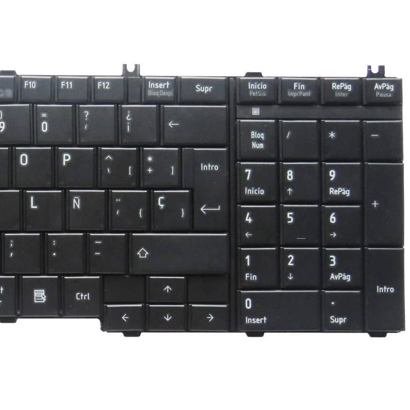 Espanhol SP Teclado para laptop para Toshiba Satélite C650 C655 C655D C660 C665 C670 L650 L655 L670 L675 L750 L755 SP Teclado