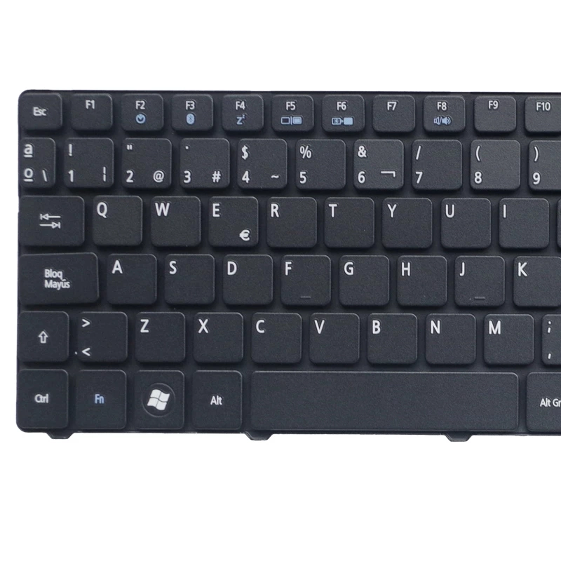 Teclado de laptop espanhol para Acer para Aspire 5810T 5820 5750G 5750 5536TG 7741ZG 7741G 5350 Black SP Teclado Teclado Novo
