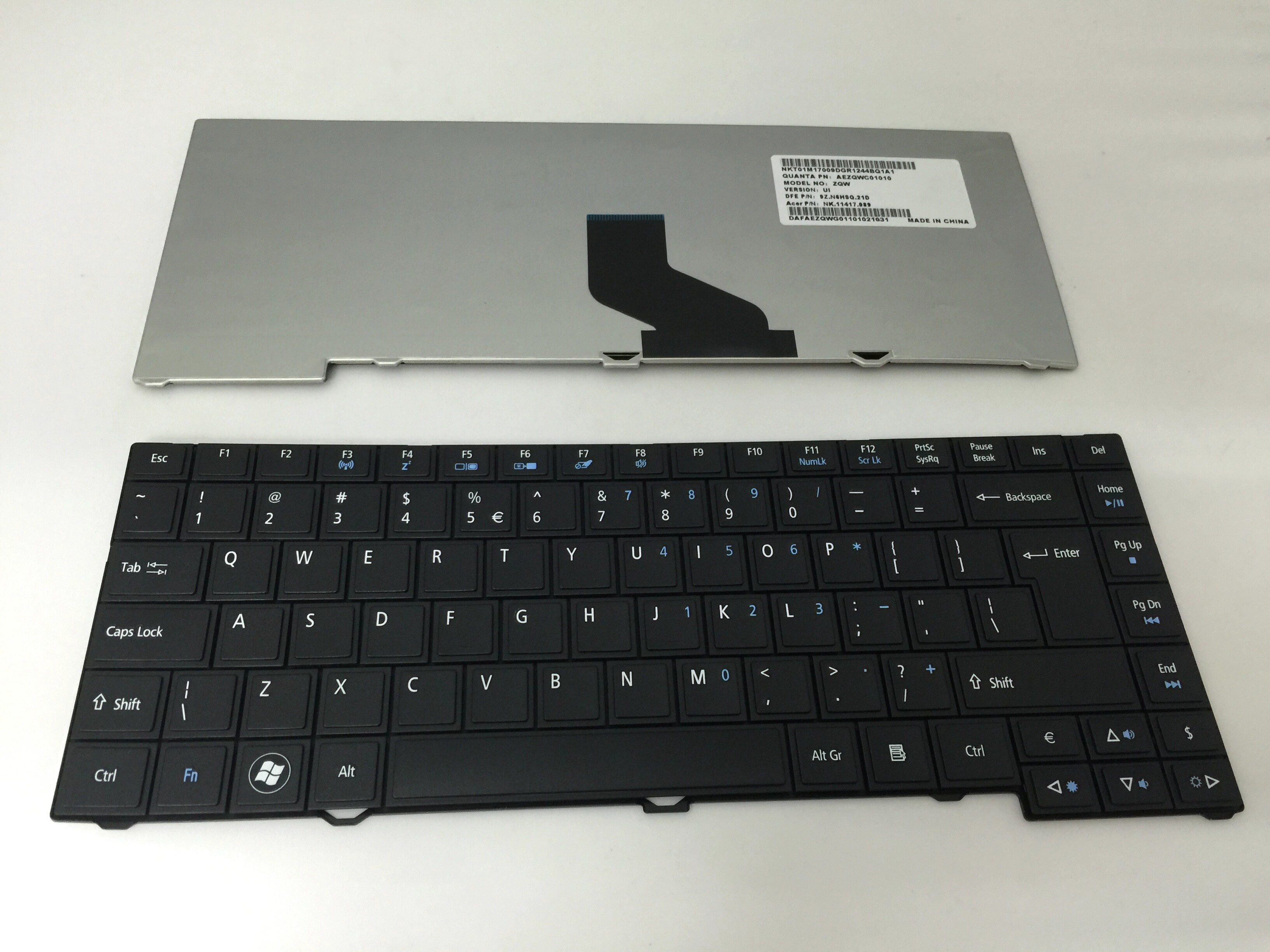 US Laptop Keyboard for ACER TM 4750