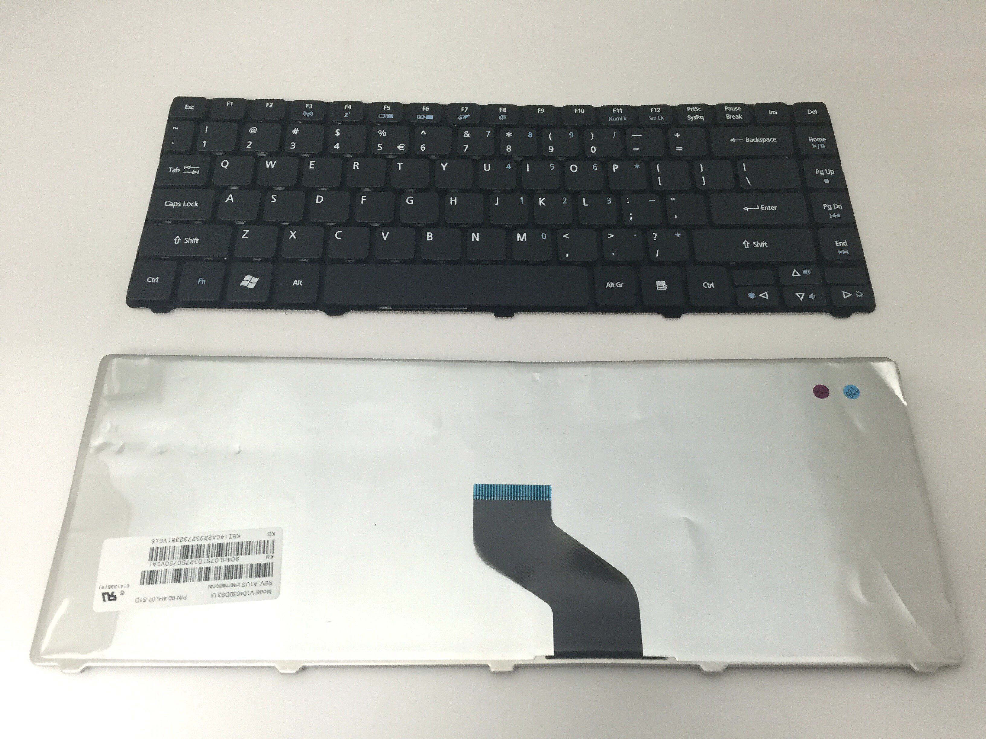 US Laptop Keyboard for Acer 3810T