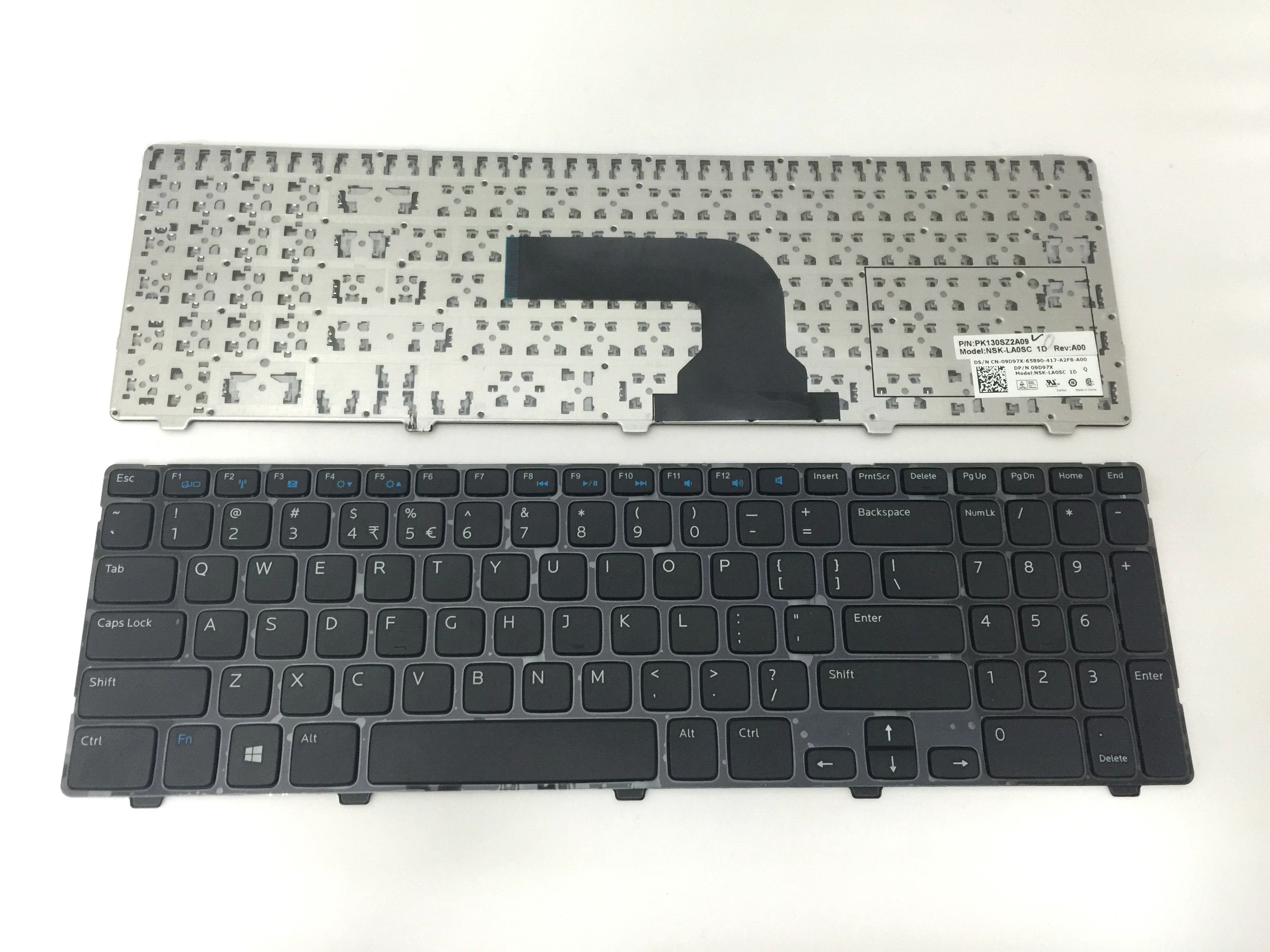 US Laptop Keyboard for DELL 3521