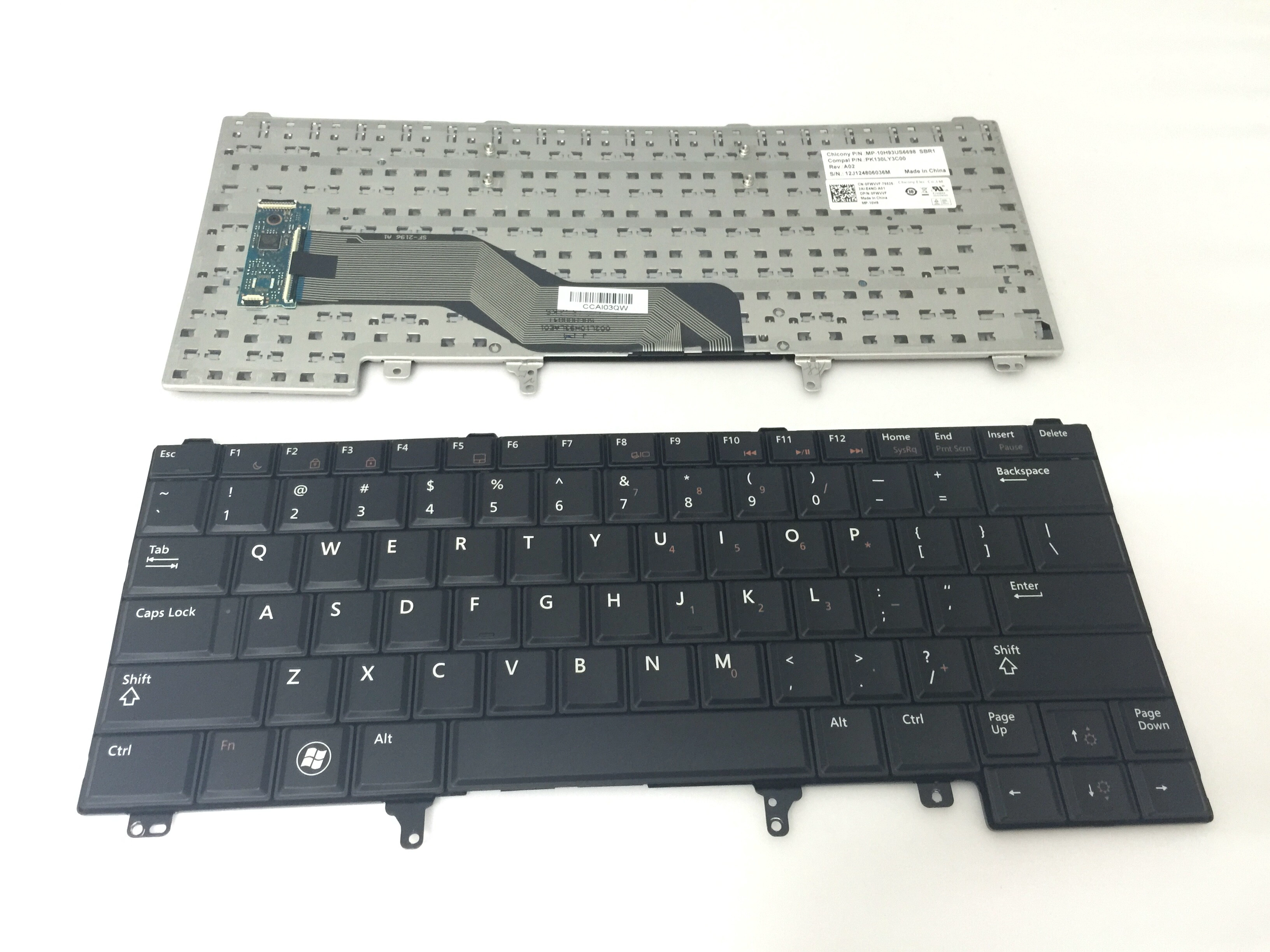 US-Laptop-Tastatur für Dell E6420