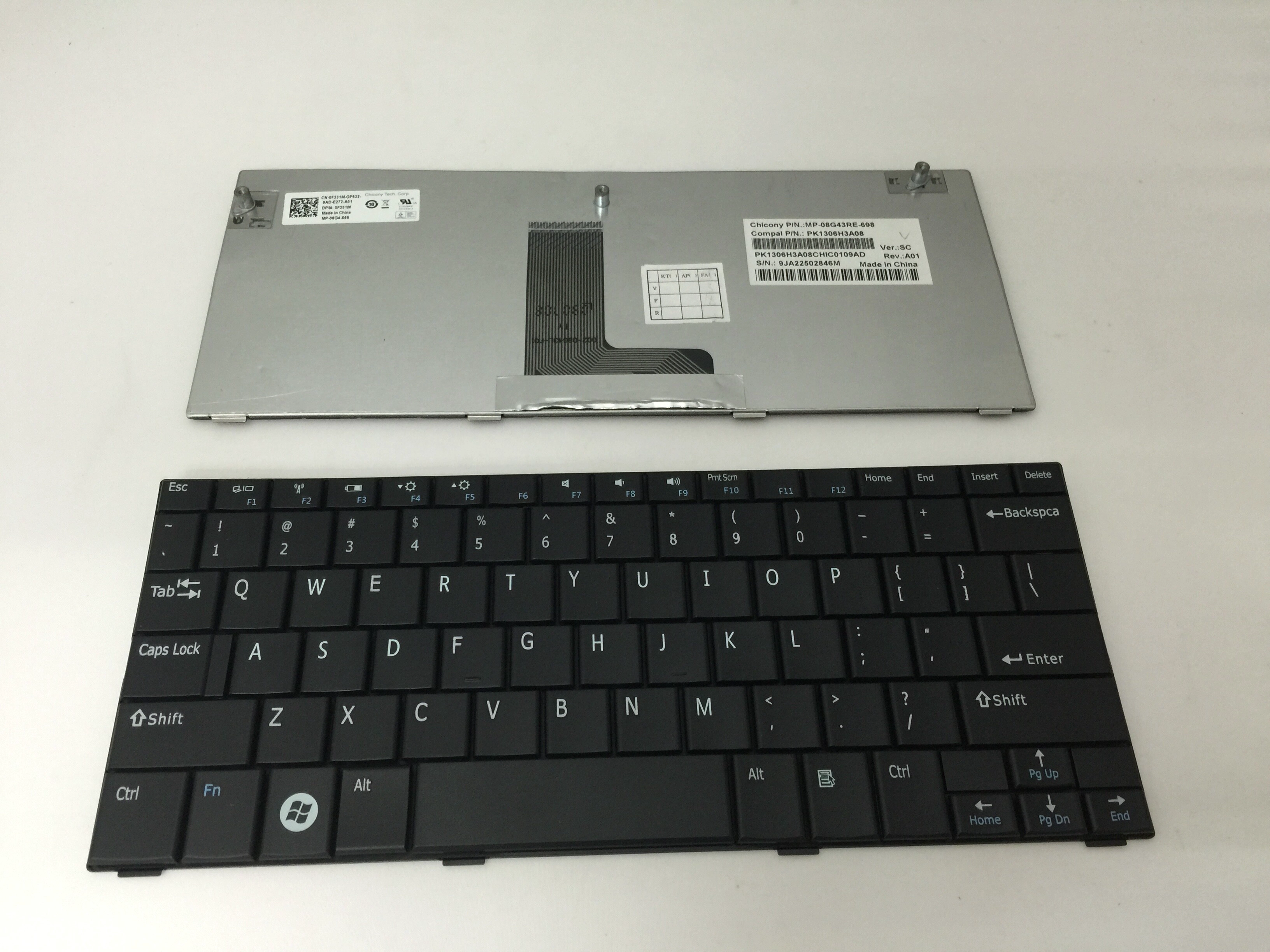 US Laptop Keyboard for Dell mini10