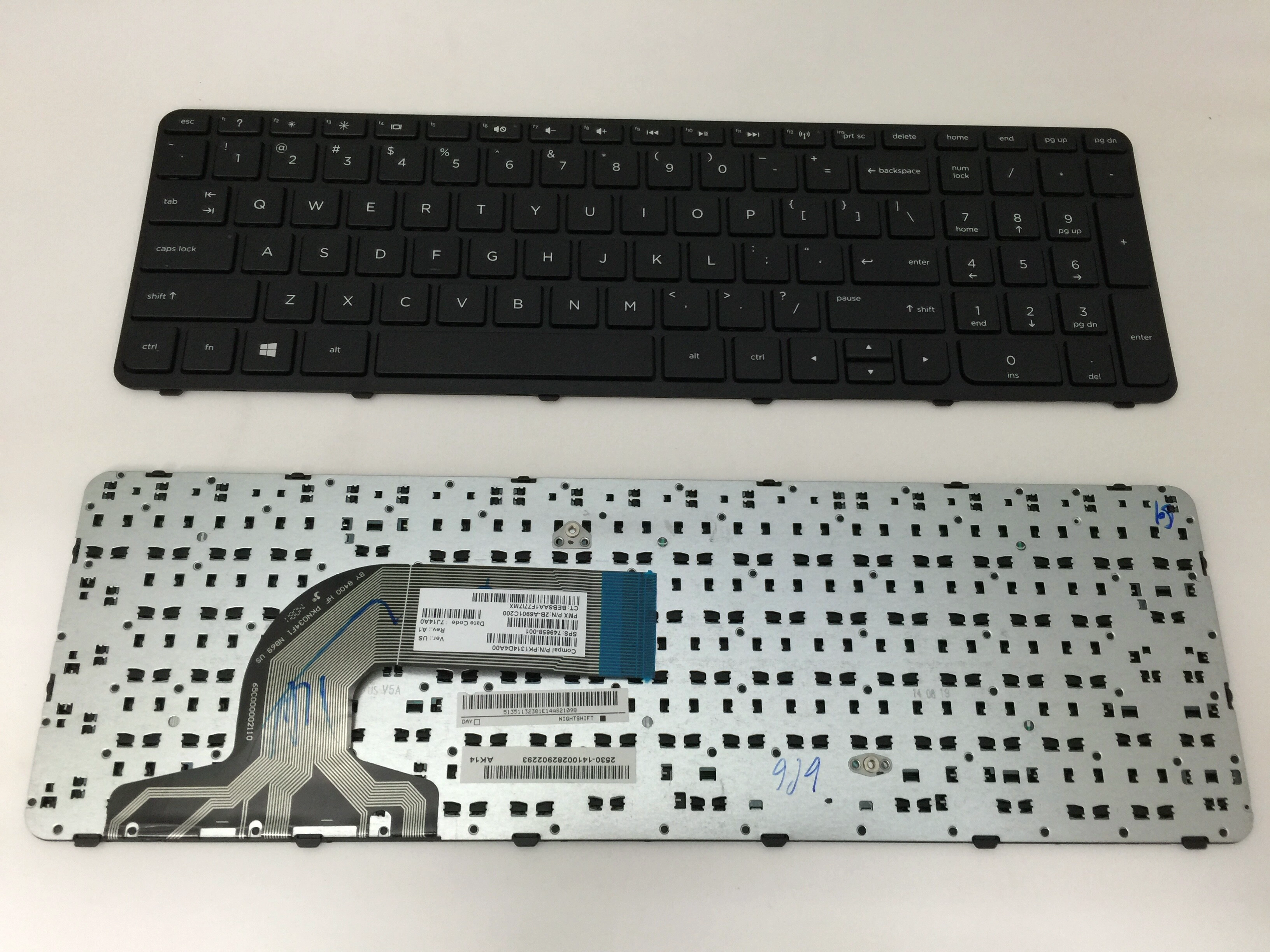 US Laptop Keyboard for HP 15-E