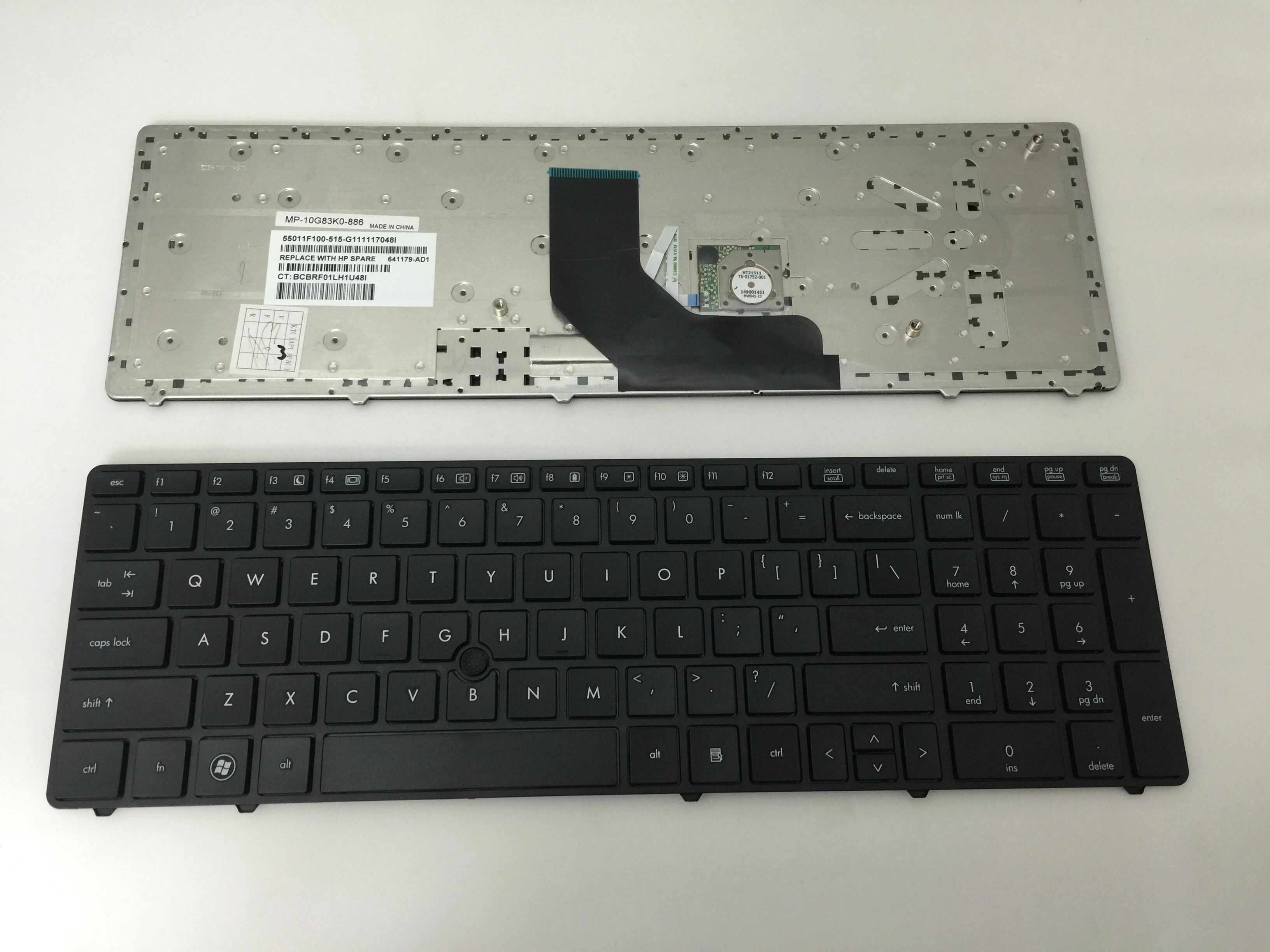 US Laptop Keyboard for HP 6560