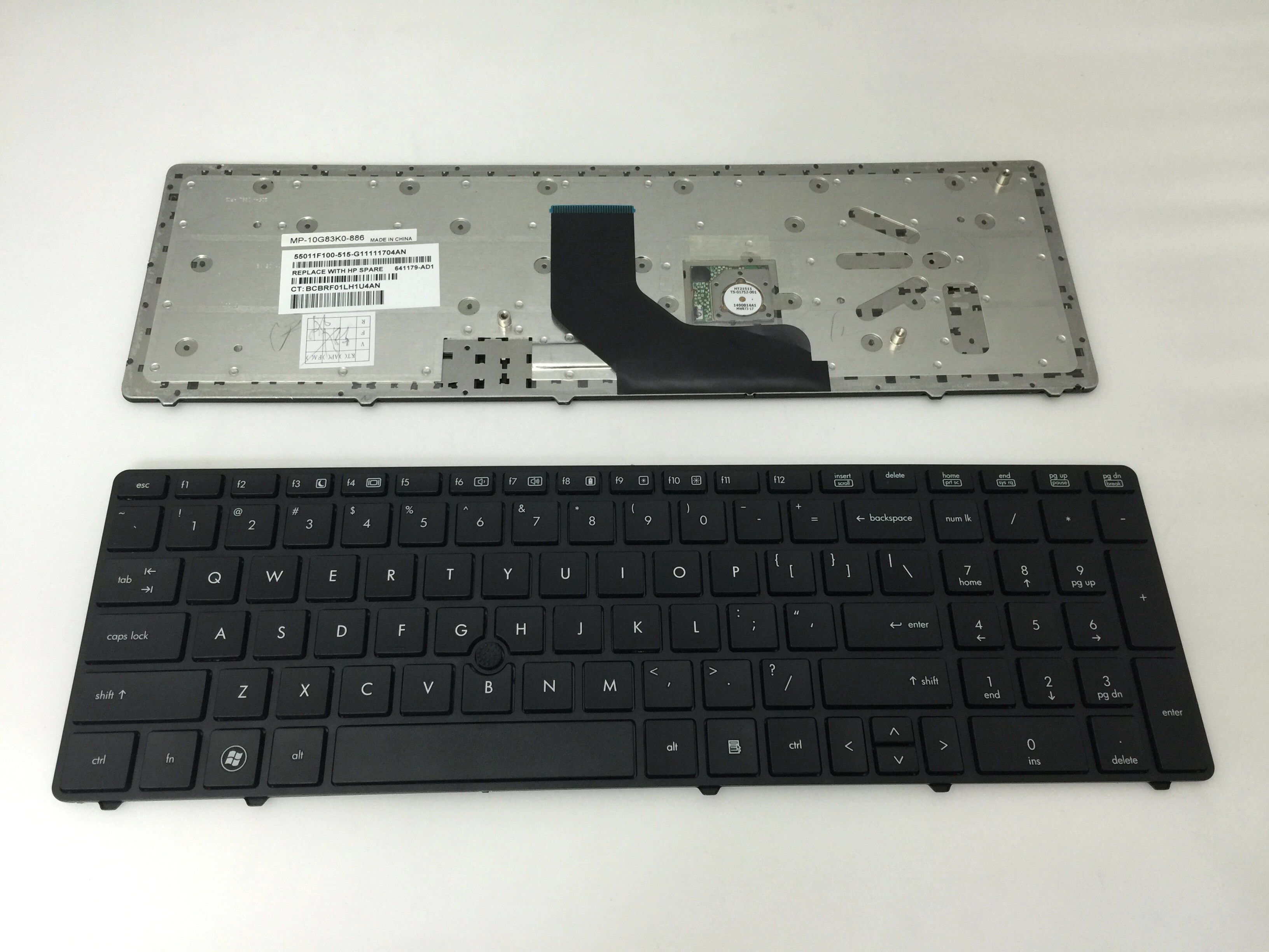 US Laptop Keyboard for HP 8560