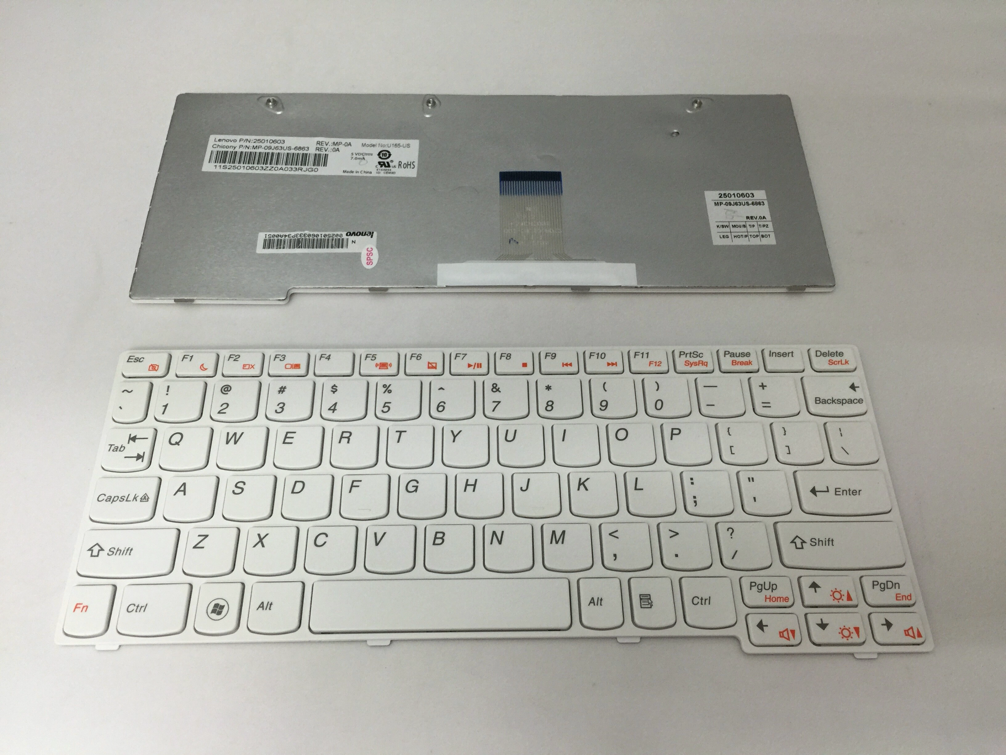 US Laptop Keyboard for Lenovo S10-3