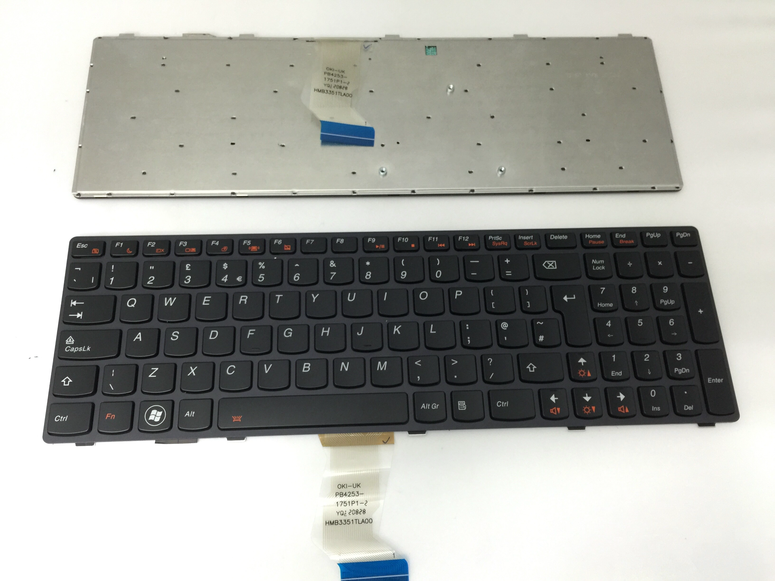 US Laptop Keyboard for Lenovo Y580