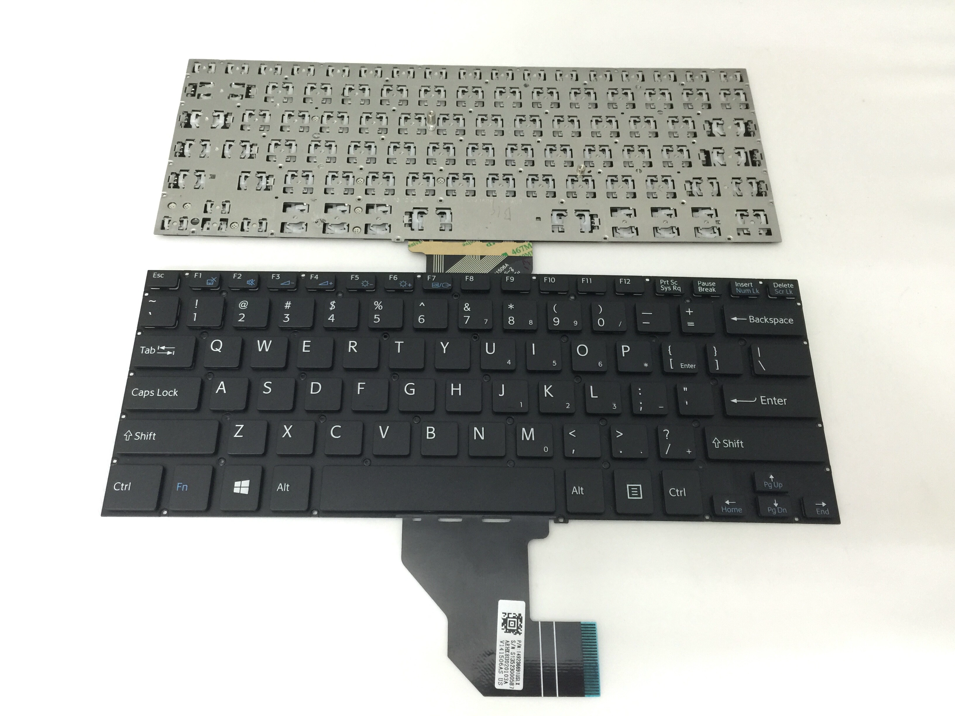 ソニー SVF14 のための米国のラップトップのキーボード