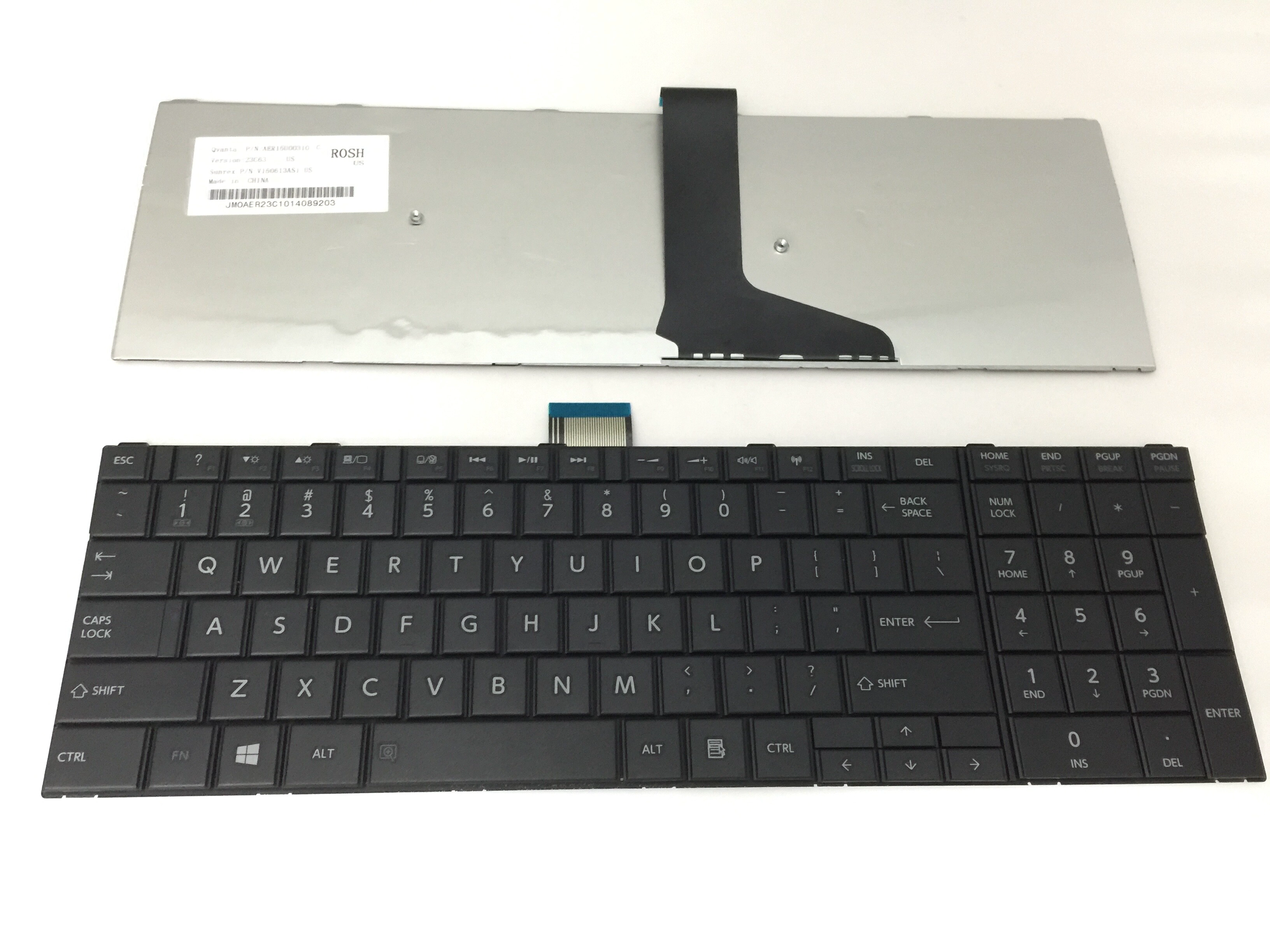 US Laptop Keyboard for TOSHIBA S50