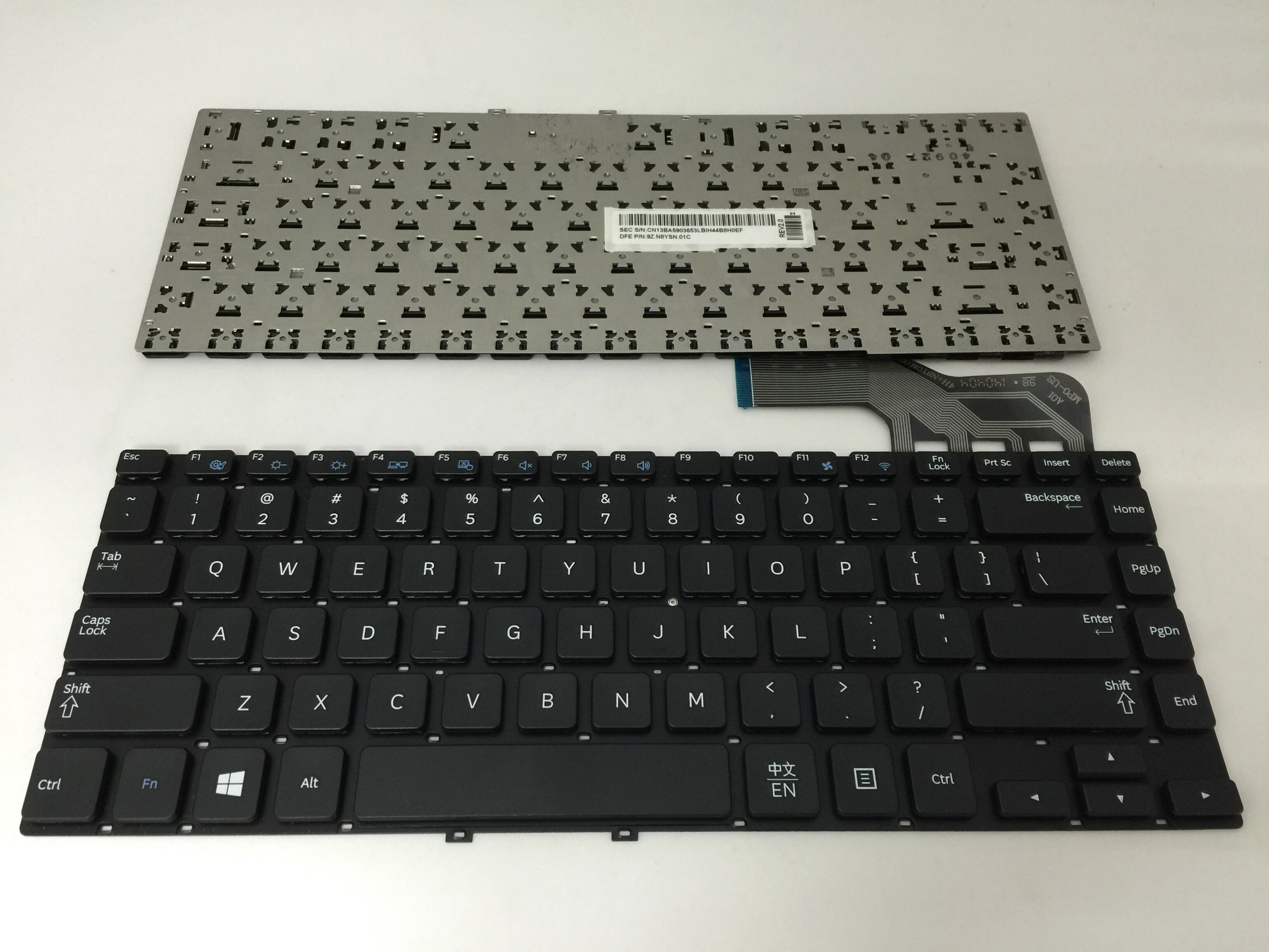 US Laptop Keyboard for samsung NP270